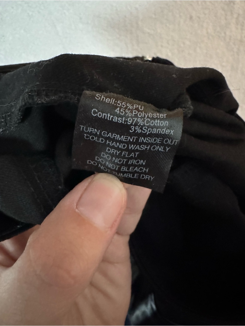 I.AM.GIA Black Faux Leather Pants Size XS - Picture 8 of 8